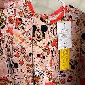 Kids Valentine's Day Bamboo Pajamas  - Mouse Design
